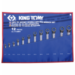 "King Tony" Žiedinių veržliarakčių rinkinys 6~32 mm (12vnt)