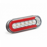 LED galinis žibintas 12-24V;gabaritai,posūkiai,stabdžiai,atbulinė eiga