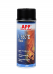 Dažai kar&scaron;čiui atsp.juodi APPL650C,400ml