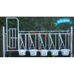 Fiksacinė ver&scaron;elių tvora su praėjimu (6 vietos)