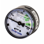 Manometras plovyklės 0-250Bar D40mm/"23