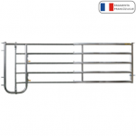 Teleskopiniai vartai 5/6m 5 vamzdžių su praėjimu ver&scaron;eliams 1151707/1151718