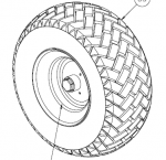 Ratlankis atram. rato Kverneland 26x12