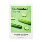 Missha Airy Fit Cucumber lak&scaron;tinė veido kaukė, 1 vnt.