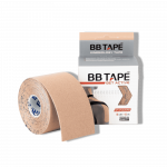 BBTAPE Standard Plain Tape kineziologinė juosta, kūno spalvos, 1 vnt.