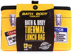 Bath + Body Toolkit Thermal Lunch Bag kūno priežiūros rinkinys, Sandalwood & Musk