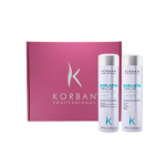 Korban Bioplastia Capilar rinkinys: &scaron;ampūnas, kondicionierius, 2&times;250 ml.