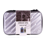 Urban Spa Cool Mint & Cool Lime vonios rinkinys kelioniniame dėkle