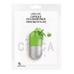 Lebelage Capsule Cica Mask Pack lak&scaron;tinė veido kaukė, 28 ml.