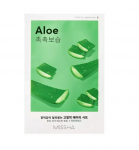 Missha Airy Fit Aloe lak&scaron;tinė veido kaukė, 1 vnt.