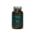 Trust ekologi&scaron;kų peruvinių pipirnių maka &scaron;aknų milteliai, 90 kapsulių