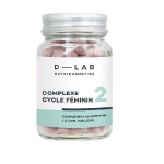 D-LAB Nutricosmetics Complexe Cycle Feminin maisto papildas hormonų pusiausvyrai, 56 kapsulės