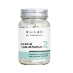 D-LAB Nutricosmetics Absolu Hyaluronique hialurono rūg&scaron;tis, 28 kapsulės