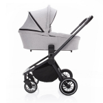 EXPO Zopa MOVE Silver Grey/Black 2in1 Vežimėlis