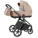 CARRELLO Vector CRL-6551 Mellow Beige 2in1 Universalus vežimėlis