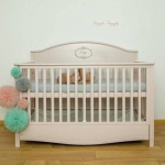 Good Night Flamingo lova 70x140 su stalčiumi