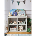 Book Nook Montessori Sage &ndash; vaikų knygų ir žaislų lentyna