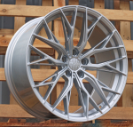 Ratlankis HAXER HX042 R20x8.5 5x112 ET 25 CB 66.5 (Silver Shining) (765 kg)