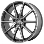 Ratlankis RC-DESIGN R17x7 5x112 ET 48 CB 66 (Himalaya Grey Fully Polished)