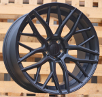 Ratlankis HAXER HX038 R21x10.5 5x112 ET 38 CB 66.6 (Black Half Matt) (815 kg)