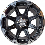 Ratlankis NANO BK717 R18x8.5 5x120 ET 20 CB 65.1 (Matt Black Polished) (765 kg)