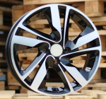 Ratlankis RACINGLINE BK813 R16x6 4x100 ET 50 CB 54.1 (Black Polished) (500 kg)