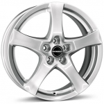Ratlankis BORBET R16x6.5 4x98 ET 35 CB 64 (Brilliant Silver) (550 KG kg)