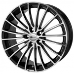 Ratlankis BROCK R18x8 5x114 ET 48 CB 72 (Glossy Black Fully Polished)