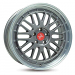 Ratlankis KESKIN TUNING R20x8.5 5x120 ET 35 CB 72 (Titan Grey Lip Polish)