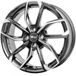Ratlankis RC-DESIGN R17x6.5 4x108 ET 20 CB 65 (Black Front Polished)