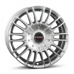 Ratlankis BORBET R17x7 5x118 ET 40 CB 71 (Sterling Silver) (850 kg)