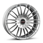 Ratlankis BORBET R20x9 5x130 ET 55 CB 66 (Sts Sterling Silver) (1100 KG kg)