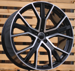 Ratlankis RACINGLINE B5131 R20x9 5x112 ET 35 CB 66.5 (Black Polished) (850 kg)