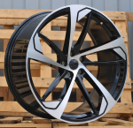 Ratlankis RACINGLINE XE139 R17x7.5 5x112 ET 36 CB 66.5 (Black Polished) (700 kg)