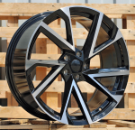 Ratlankis RACINGLINE FE181 R17x7 5x112 ET 46 CB 57.1 (Black Polished) (700 kg)