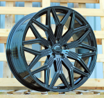 Ratlankis RACINGLINE HF2175 R22x10 5x120 ET 38 CB 72.6 (Gloss Black) (900 kg)