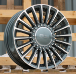 Ratlankis RACINGLINE Y1210 R16x6.5 4x98 ET 35 CB 58.1 (Grey Polished) (560 kg)