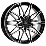 Ratlankis MAK Koenig R18x8 5x112 ET 29 CB 66.6 (Black Mirror) (830 kg)