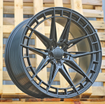 Ratlankis HAXER HX046F R19x8.5 5x114.3 ET 40 CB 67.1 (Black Half Matt) (950 kg)