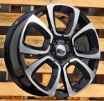 Ratlankis RACINGLINE B5850 R17x7 4x108 ET 25 CB 65.1 (Black Polished)