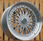 Ratlankis RACINGLINE BY479 R17x8.5 10x112 ET 20 CB 74.1 (Silver Polished Lip) (690 kg)