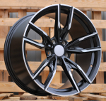 Ratlankis RACINGLINE I5478 R19x8.5 5x112 ET 25 CB 66.6 (Black Polished Half Matt) (690 kg)