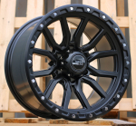 Ratlankis RACINGLINE Y0156 R18x10 6x139.7 ET -18 CB 110.1 (Black Half Matt) (955 kg)