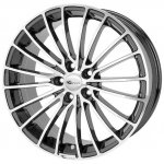 Ratlankis BROCK R19x8 5x114 ET 50 CB 72 (Glossy Black Fully Polished)