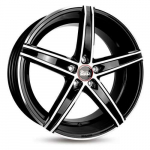 Ratlankis MAM LEICHTMETALLR&Auml;DER R19x8.5 5x114 ET 45 CB 72 (Black Front Polished)