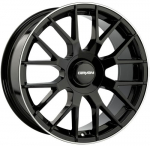 Ratlankis CARMANI R19x8 5x112 ET 30 CB 66 (Black Lip Polish) (800 kg)