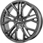 Ratlankis BROCK R22x9.5 5x120 ET 42 CB 72 (Black Painted)