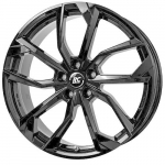 Ratlankis RC-DESIGN R17x7 5x100 ET 43 CB 57 (Black Painted)