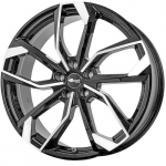 Ratlankis RC-DESIGN R17x6.5 5x112 ET 38 CB 57 (Black Front Polished)