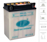 Akumuliatorius LANDPORT 12 Ah 165 A EN 12V (Motociklo)